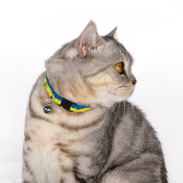 Нашийник для Котів Barksi Urban Нейлоновий Прапор