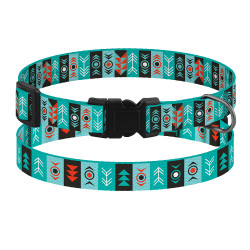 Нашийник для Собак Дрібних Порід BronzeDog Urban Нейлоновий з Пластиковою Пряжкою Інки