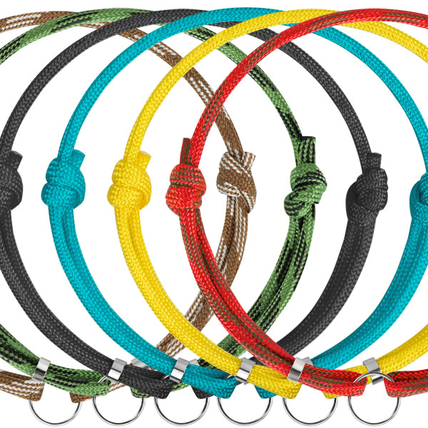 Шнурок для адресників Barksi з паракорду для собак та котів Червоний