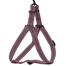 Шлея для Собак Barksi Сotton Стандарт Рефлекторна Брезент Черрі