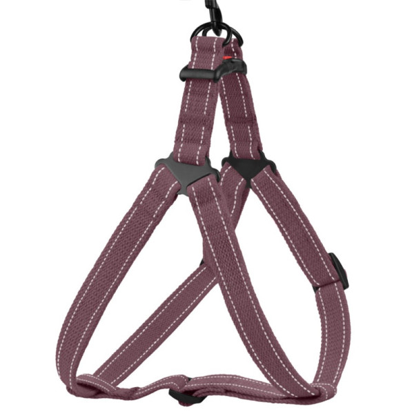 Шлея для Собак Barksi Сotton Стандарт Рефлекторна Брезент Черрі