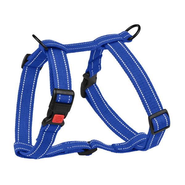 Шлея для Собак Barksi Сotton Н-подібна Рефлекторна бавовняна Брезент Волошкова