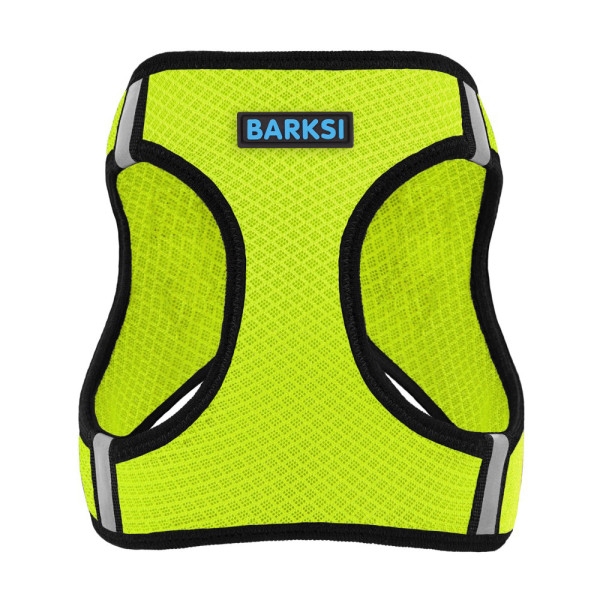 Шлея для собак Bronzedog Mesh Vest 3D сітка Лимонна
