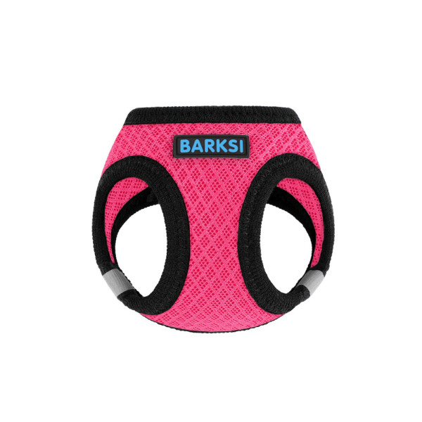 Шлея для собак Bronzedog Mesh Vest 3D сітка Рожева