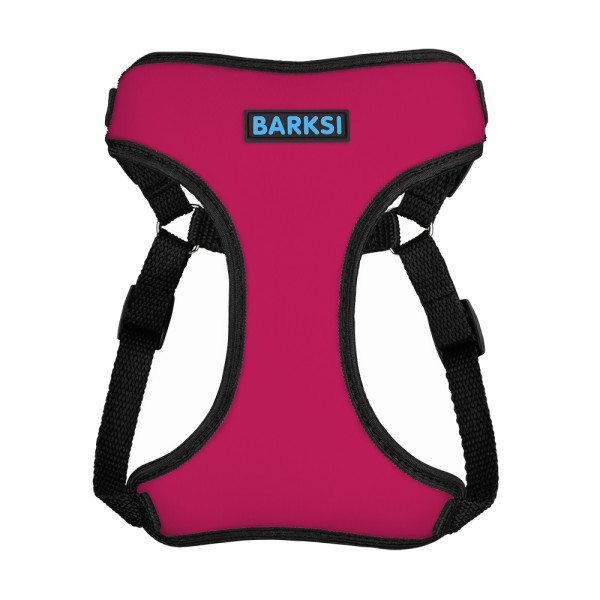 Шлея для Собак Дрібних Порід Barksi Sport Неопрен 3D Сітка Рожева