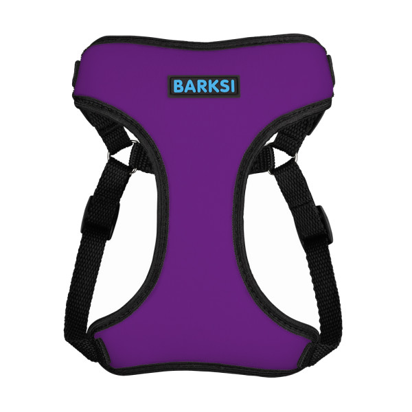 Шлея для Собак Дрібних Порід Barksi Sport Неопрен 3D Сітка Фіолетова