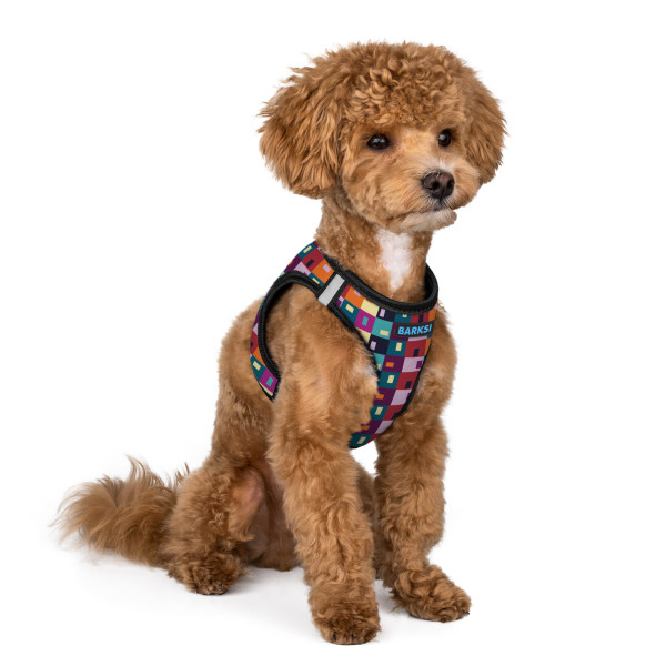 Шлея для Собак Sport Vest Barksi Печворк