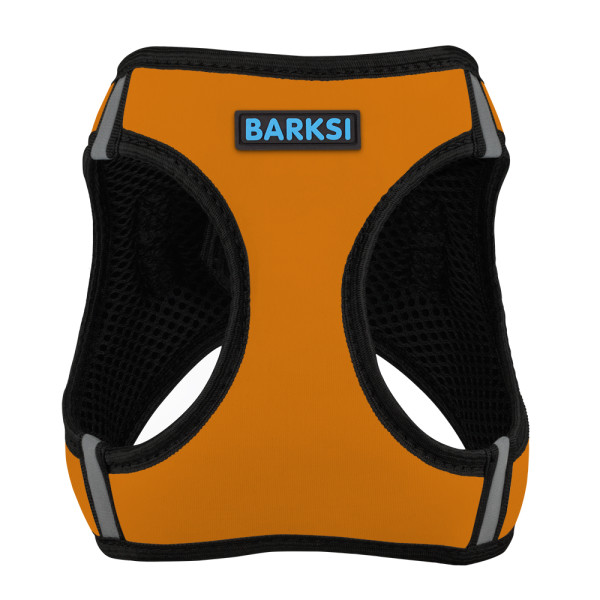 Шлея для собак Barksi Sport Vest неопрен 3D сітка помаранчева