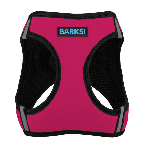 Шлея для собак Barksi Sport Vest неопрен 3D сітка рожева