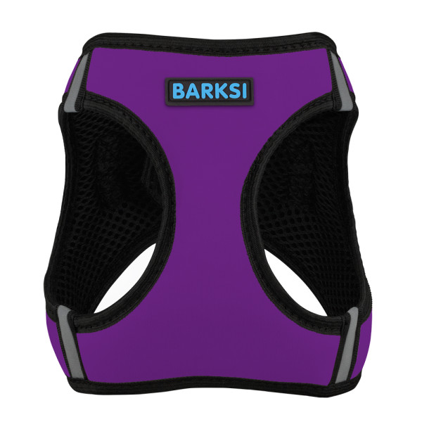 Шлея для собак Barksi Sport Vest неопрен 3D сітка фіолетова