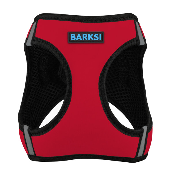 Шлея для собак Barksi Sport Vest неопрен 3D сітка червона
