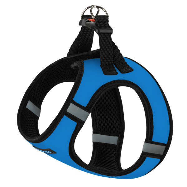 Шлея для собак Barksi Sport Vest неопрен 3D сітка блакитна