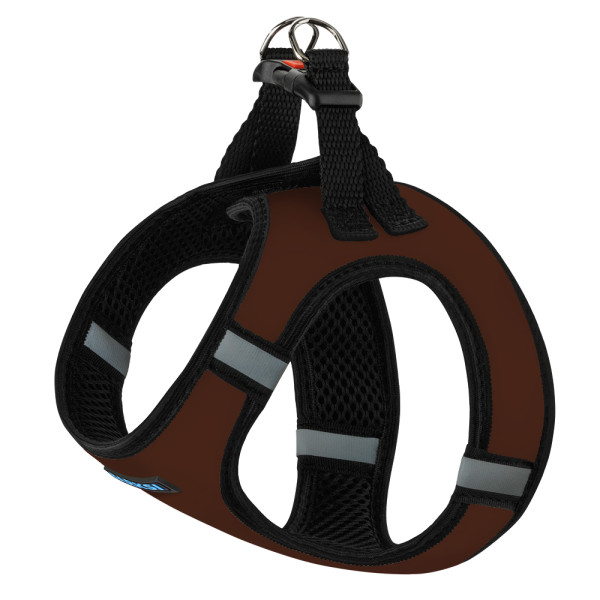 Шлея для собак Barksi Sport Vest неопрен 3D сітка коричнева