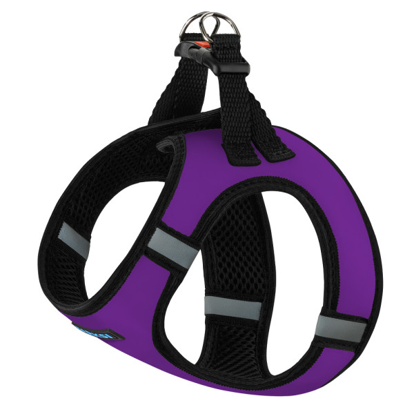 Шлея для собак Barksi Sport Vest неопрен 3D сітка фіолетова