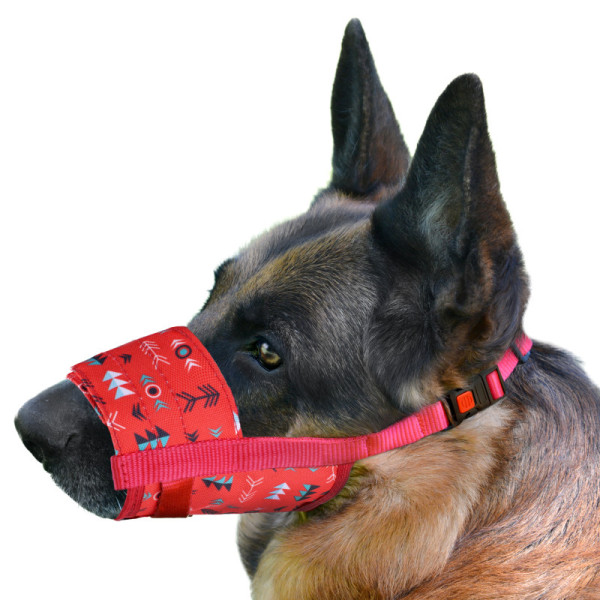 Намордник для собак Barksi нейлоновий регульований Інки