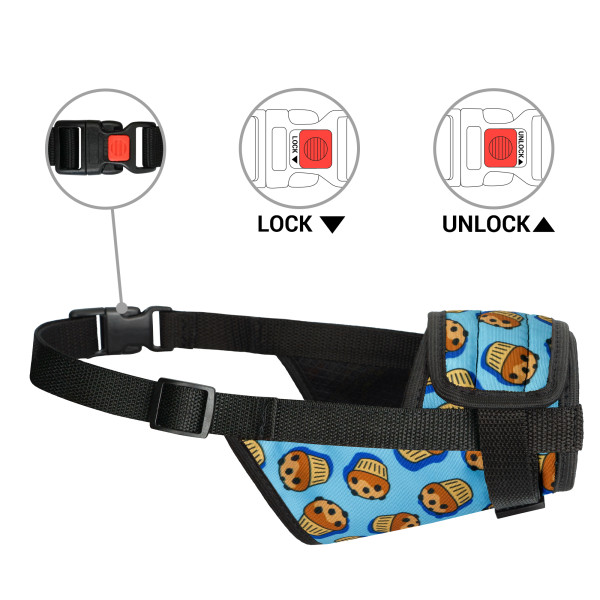 Намордник для собак Barksi нейлоновий регульований Кекси