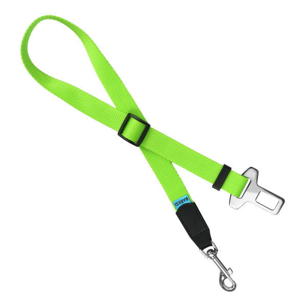 Автомобільний Ремінь Безпеки для Собак Barksi Нейлоновий Салатовий