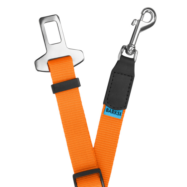 Автомобільний Ремінь Безпеки для Собак Barksi Нейлоновий Помаранчевий