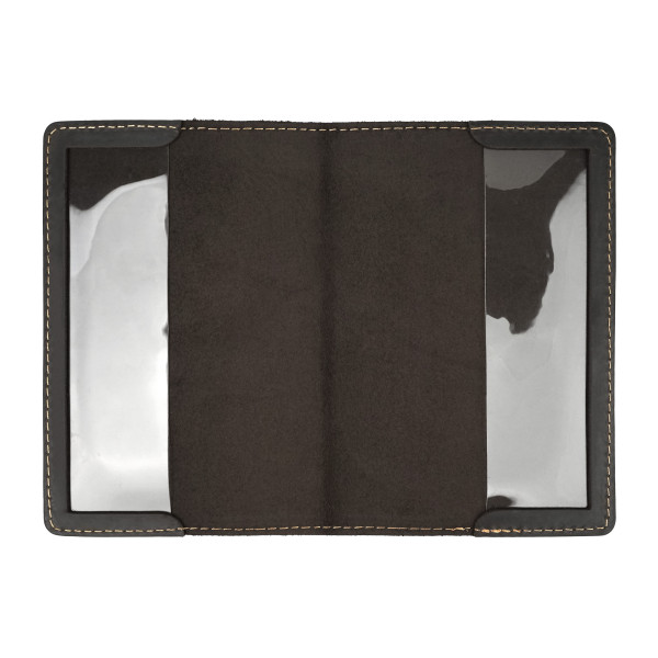 Обкладинка на Ветеринарний Паспорт Темно-Коричневий