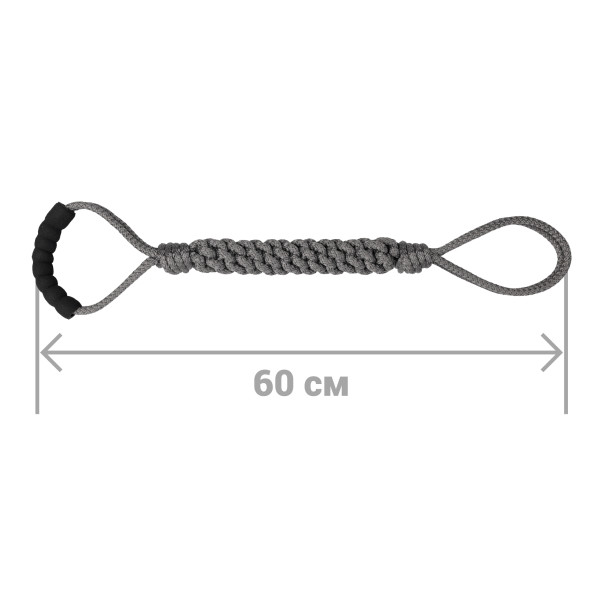 Іграшка для Собак із шнура Палка з хрустом Barksi