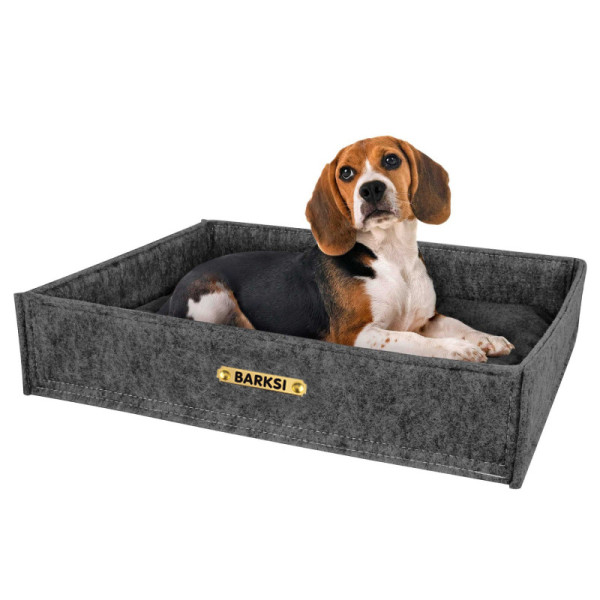 Лежак для Тварин Barksi Прямокутний Сірий