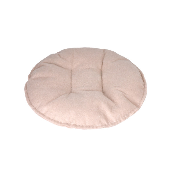 Лежак для Тварин Barksi "Кісточка" Круглий Сіро-Бежевий