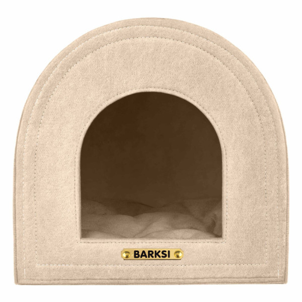 Будиночок для Тварин Barksi Хатка Бежевий