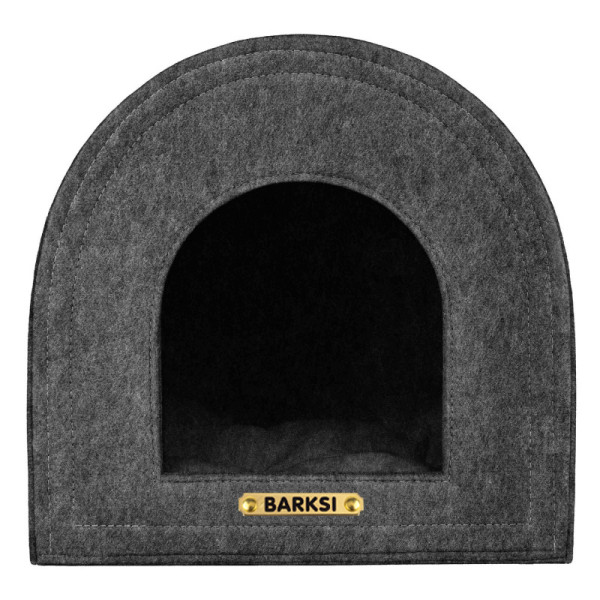 Будиночок для Тварин Barksi Хатка Сірий