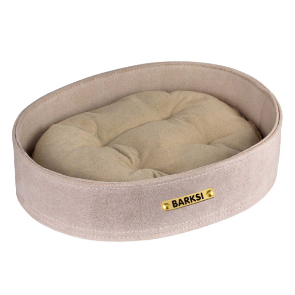 Лежак для Тварин Barksi Овальний Бежевий