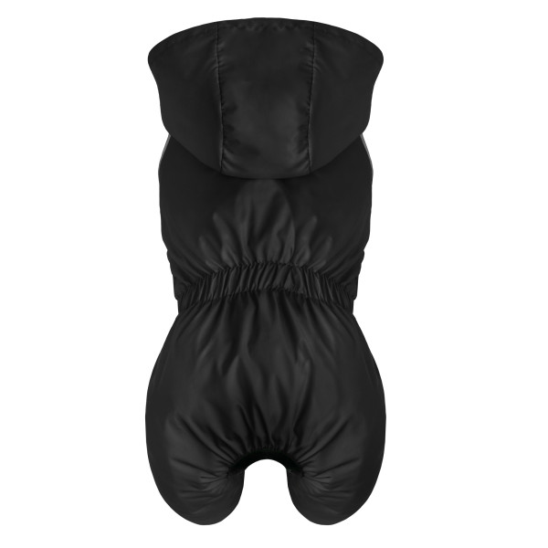 Комбінезон-дощовик для собак Barksi Textile Чорний