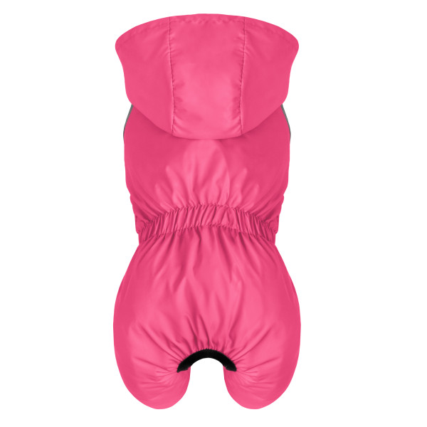 Комбінезон-дощовик для собак Barksi Textile Рожевий