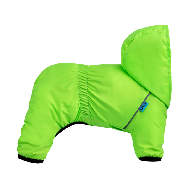 Комбінезон-дощовик для собак Barksi Textile Салатовий