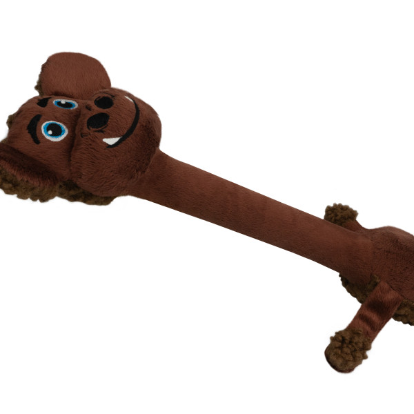 Іграшка для Собак Barksi з хрусткою шиєю та пищалкою Мавпа