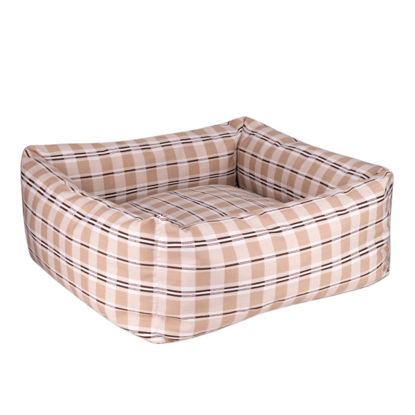 Лежак для Тварин BronzeDog Comfort Квадратний Бежевий Лежак для Тварин BronzeDog Comfort Квадратний Бежевий