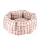 Лежак для Тварин BronzeDog Comfort Круглий Бежевий  L
