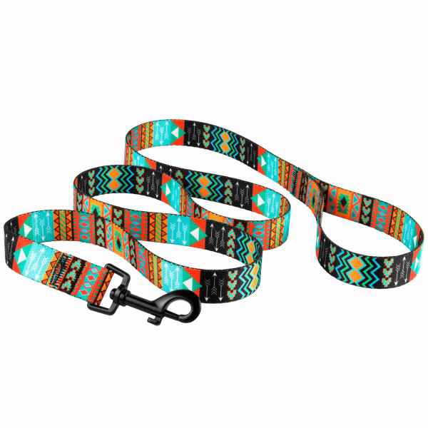 Повідець для Собак Bronzedog Urban Нейлоновий Ацтеки