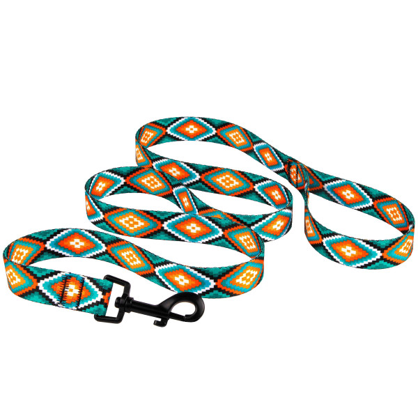 Повідець для Собак Bronzedog Urban Нейлоновий Ромби