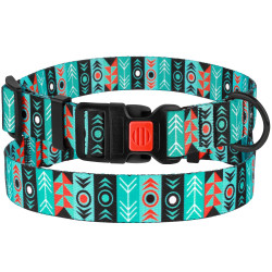 Нашийник для Собак BronzeDog Urban Нейлоновий з Пластиковою Пряжкою Інки