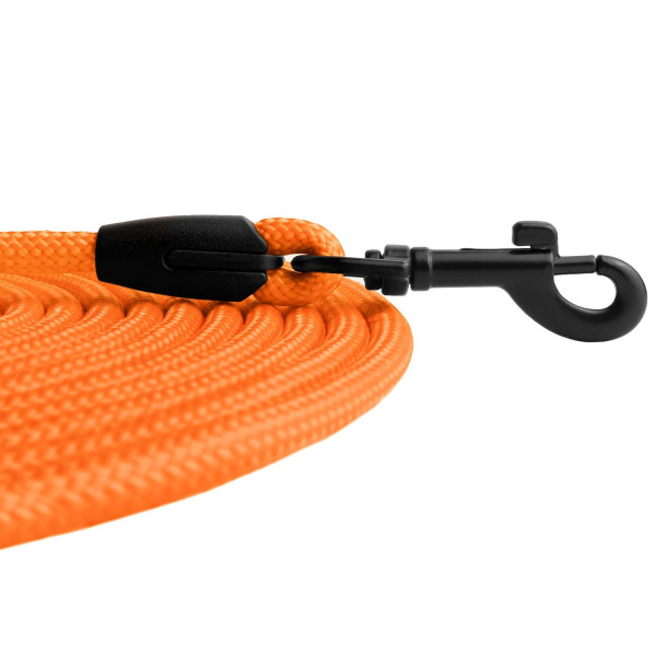 Повідець для Собак Bronzedog Active зі Шнура Тренувальний Помаранчевий