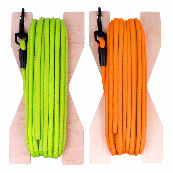 Повідець для Собак Bronzedog Active зі Шнура Тренувальний Салатовий