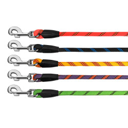 Повідець для Собак Bronzedog Active з Альпіністського Шнура Помаранчевий