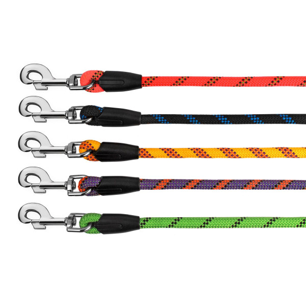 Повідець для Собак Bronzedog Active з Альпіністського Шнура Помаранчевий