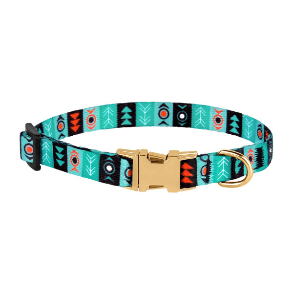 Нашийник для Собак Дрібних Порід BronzeDog Urban Нейлоновий з Металевою Пряжкою Інки Нашийник для Собак Дрібних Порід BronzeDog Urban Нейлоновий з Металевою Пряжкою Інки