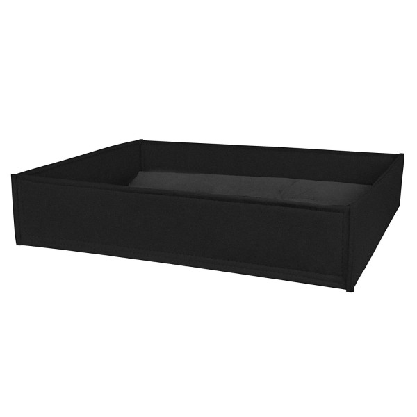 Лежак для Тварин Barksi Прямокутний Чорний