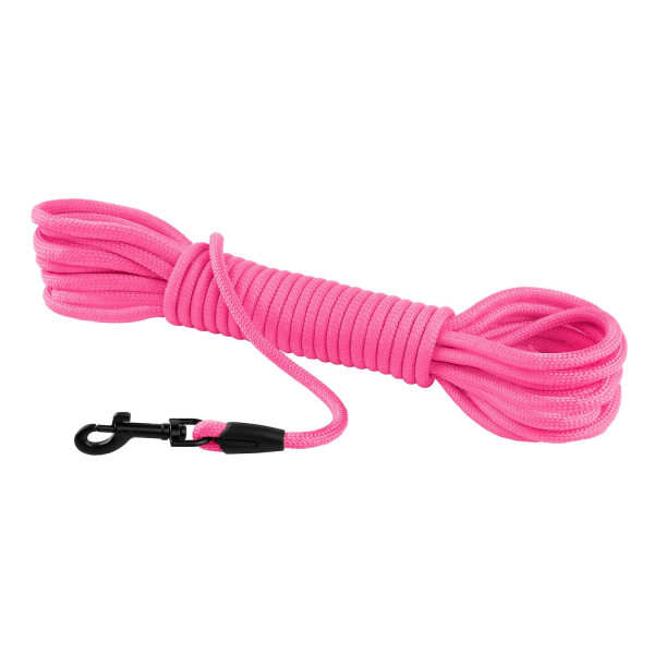 Повідець для Собак Bronzedog Active зі Шнура Тренувальний Рожевий