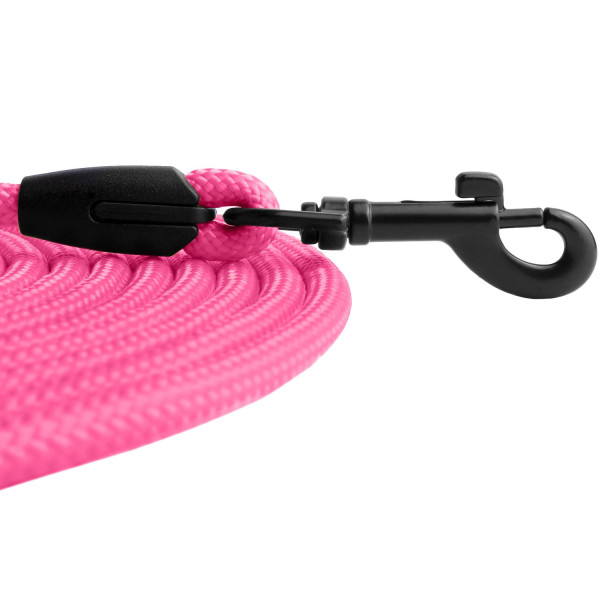 Повідець для Собак Bronzedog Active зі Шнура Тренувальний Рожевий