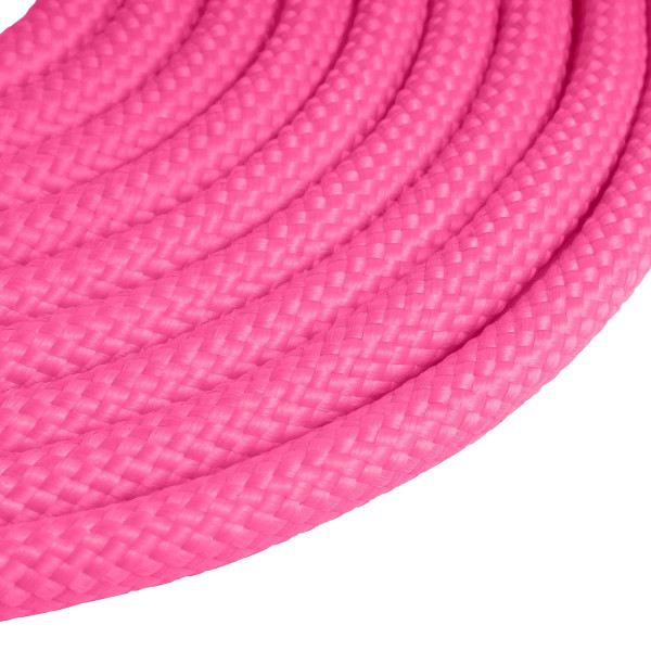 Повідець для Собак Bronzedog Active зі Шнура Тренувальний Рожевий