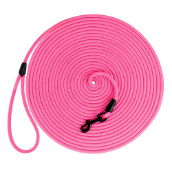 Повідець для Собак Bronzedog Active зі Шнура Тренувальний Рожевий