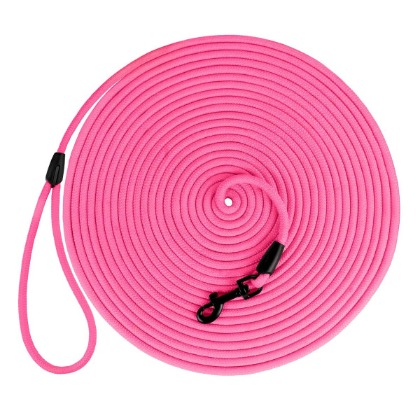 Повідець для Собак Bronzedog Active зі Шнура Тренувальний Рожевий