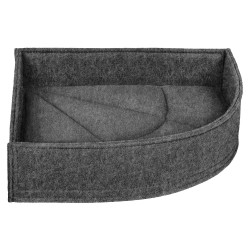 Лежанка для Тварин BronzeDog Кутова Сіра